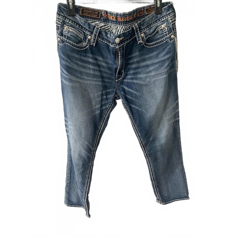 Rock Revival Phyllis Straight Jeans –  36x30